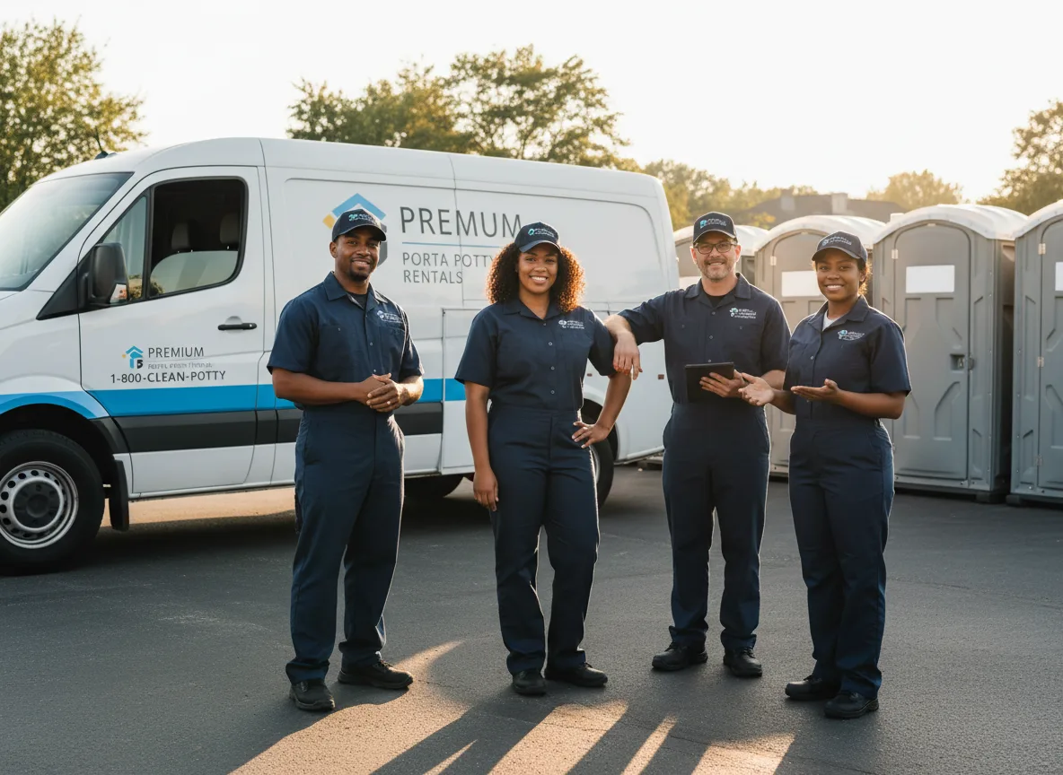 VIP Portable Toilets company in Goodells, MI